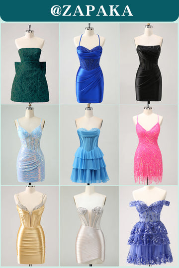 Flash Sale - Willekeurige Homecoming-jurk - 19,9€